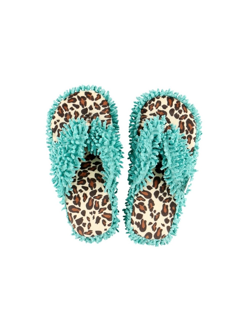 Lazy One Fast Asleep Leopard Spa Slippers